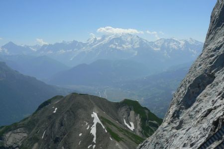 Le Mont Blanc est couvert