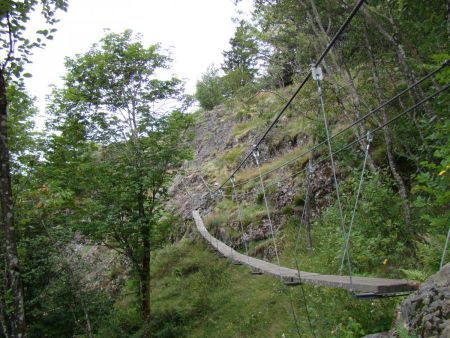 La passerelle.