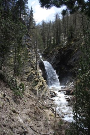 La seconde cascade, dite du Chadoulin