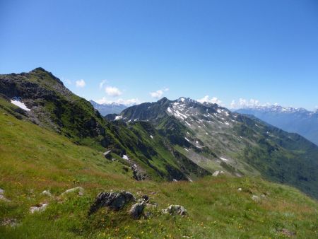 Les crêtes jusqu’au Grand Pic de la Lauzière