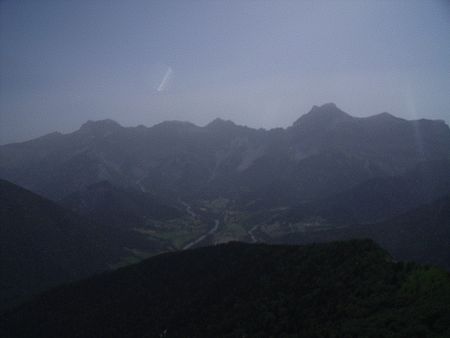 Dévoluy dans la brume