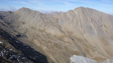 Chalanche et Grand Bérard, séparés par le Pas de Reverdillon