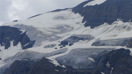 Zoom sur le glacier