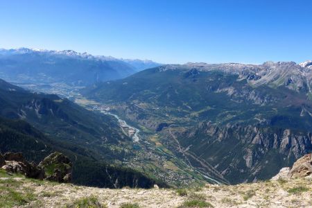 Vallée de la Durance, la Roche de Rame, Crête de la Rortie