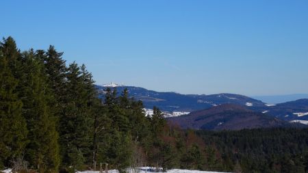 Les crêtes du Pilat.