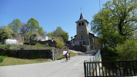 Arrivée à Bellecombe.