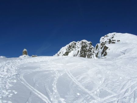 L’arête sommitale.