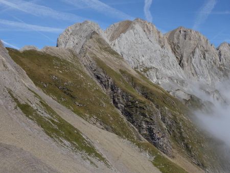 En direction du col de la Golette...