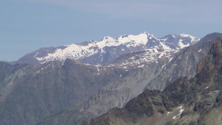 Zoom sur le massif des Grandes Rousses