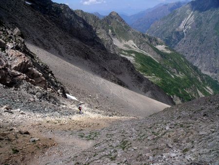 Sous le col versant Valjouffrey