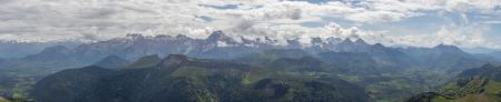 Panorama du sommet