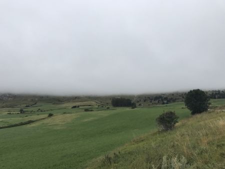 Vue à la descente vers le Col de Festre