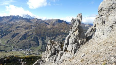 Descente vers le col de la Coulette.