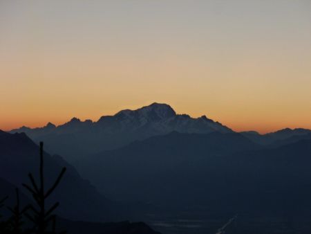 Le Mont Blanc se réveille