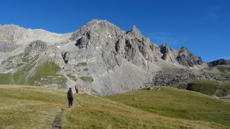 Le replat avant d’arriver au lac des Cerces