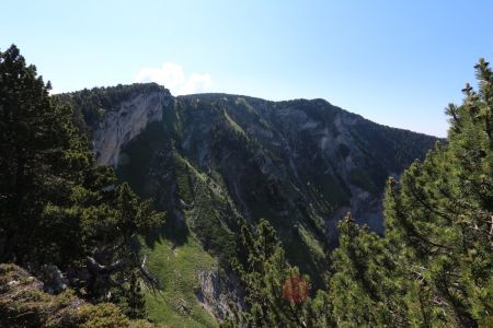 Les crêtes du cirque.