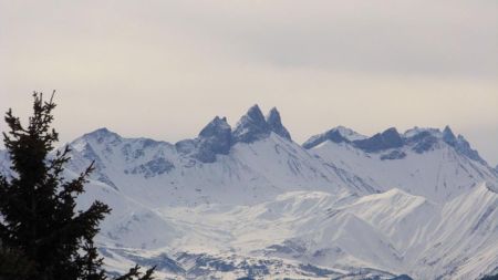 Aiguille de l’Epaisseur, Aiguilles d’Arves, le Goléon et la Saussaz