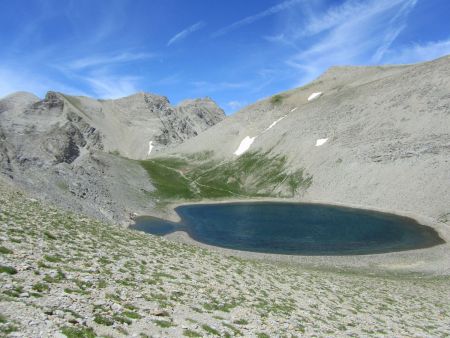 Le lac des Garrets.