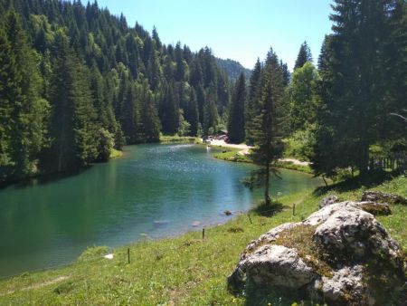 Retour au lac de Fontaine