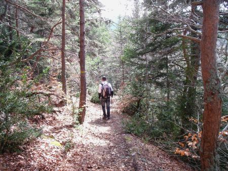 Descente sur l’autre versant