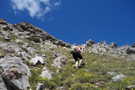 Le sommet est tout proche à une quarantaine de mètres