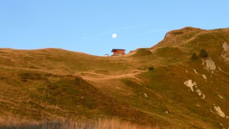 La crête du col du Loup