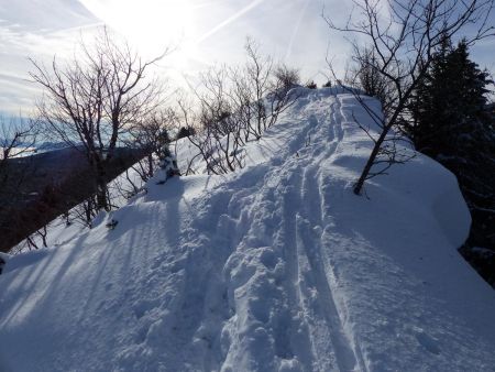 Sur la crête