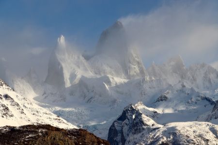 Le Fitz Roy encore caché