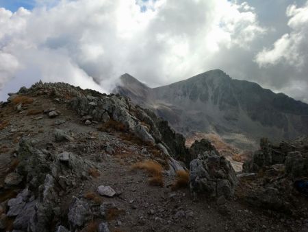 Vers les Cimes de pagari de Salèse (2678m) et de Rogué (2705m)