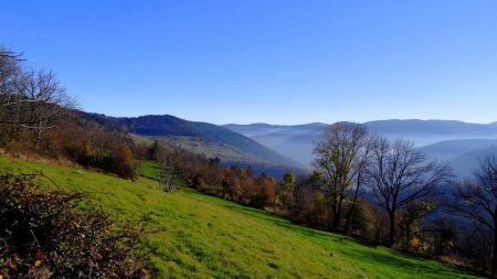 Au-dessus de 800 m d’altitude, après Thélis-le-Bas.