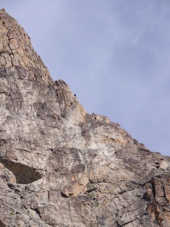 À l’assaut de l’Aiguille Dibona