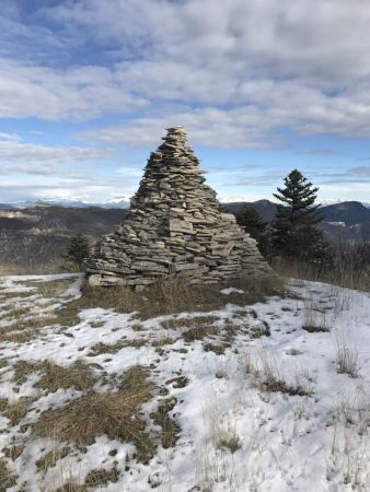 Cairn du sommet