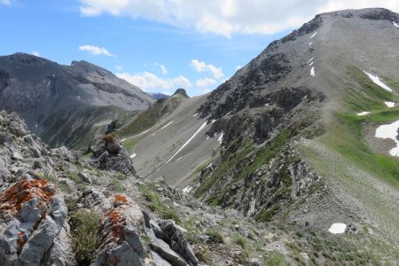 Col des Ayes depuis le col 2526