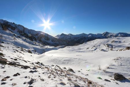 Vers le chaînon du Mont Pépoiri.