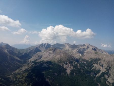 Vers le Massif du Pelat