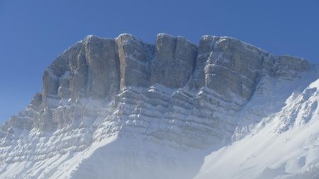 Petit zoom sur le Grand Veymont.