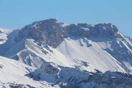 Tête de la Cluse, crête des Bergers.