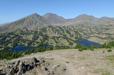 Premier aperçu des lacs de Camporells