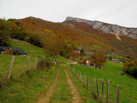 Au départ de Lovettaz.