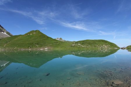 Le lac d’Amour dans toute sa splendeur