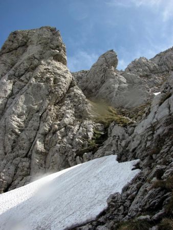 La cheminée de la face sud.