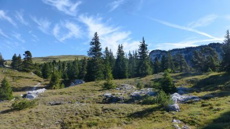 Arrivée sur l’alpage