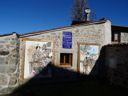 La maison natale du père Champagnat.