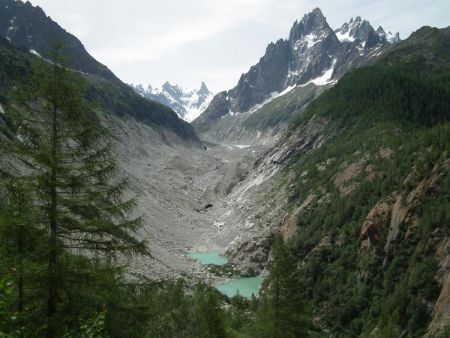 Langue terminale de la mer de glace