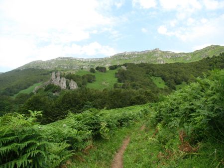 Montée vers le Puy Chavaroche