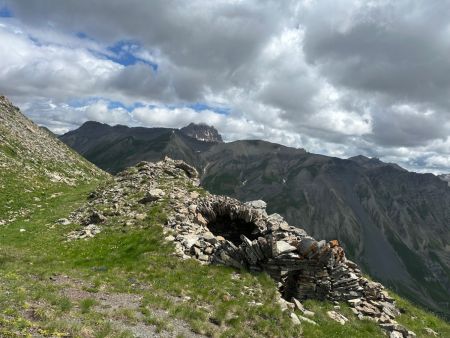 Ruine de bergerie.