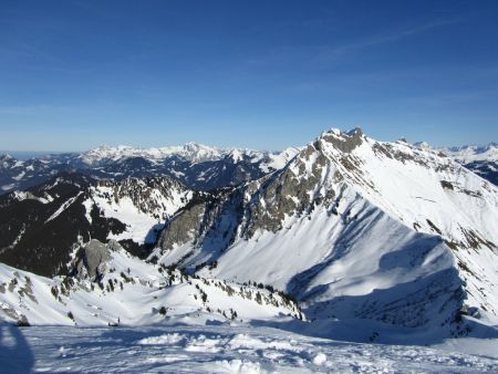 Vue du sommet.