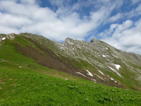 ... vers la dent d’Arclusaz.