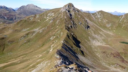 Retour vers le col du Coin