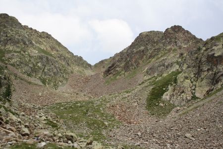 Vue sur le col